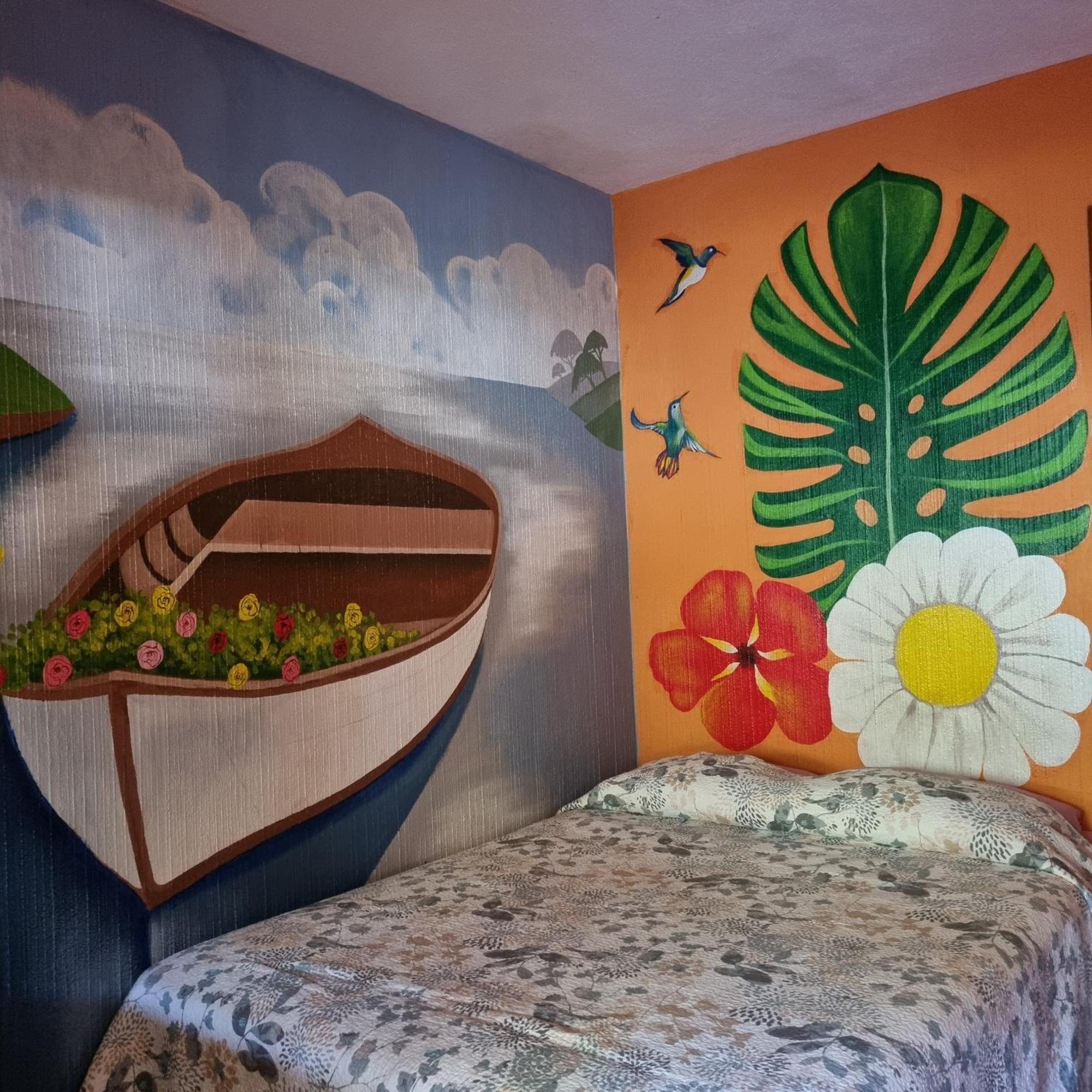 Hotel Encuentro Del Viajero Panajachel Esterno foto